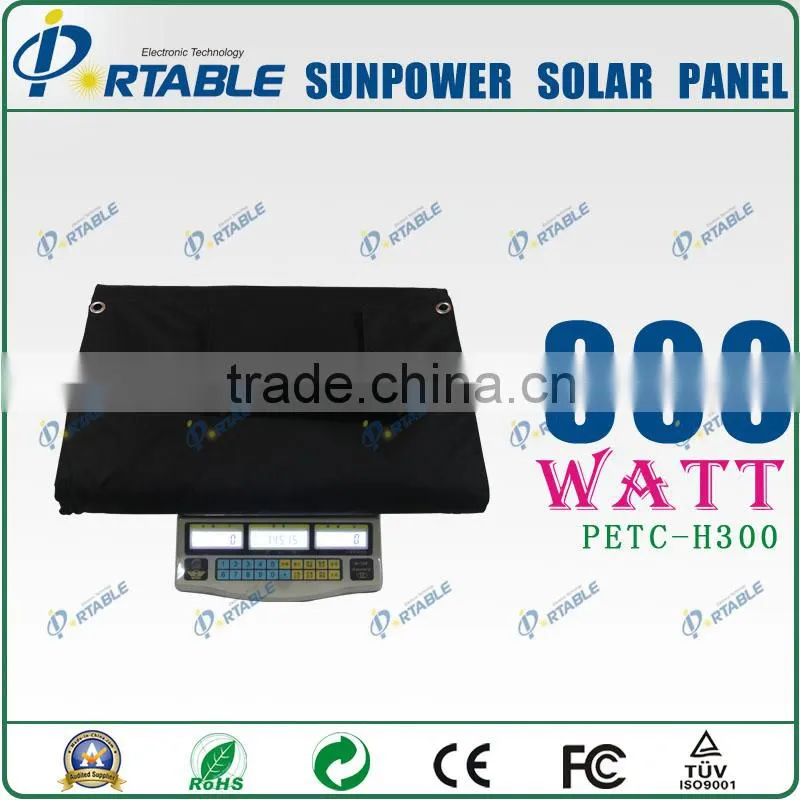 Flexible solar panel china most powerful folding portable solar charger