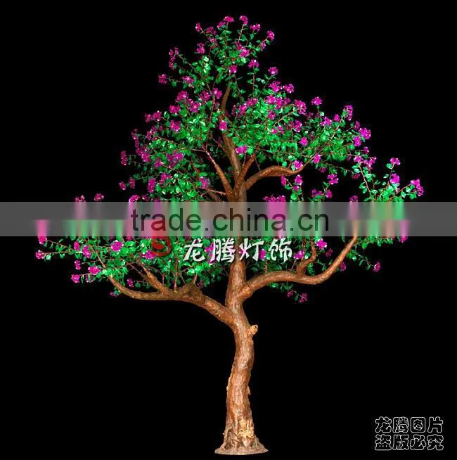 Outdoor decorative christmas led flower tree blossom light