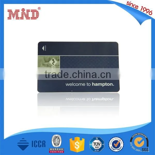 MDH370 Professional magnetic stripe plastic hotel key Cards
