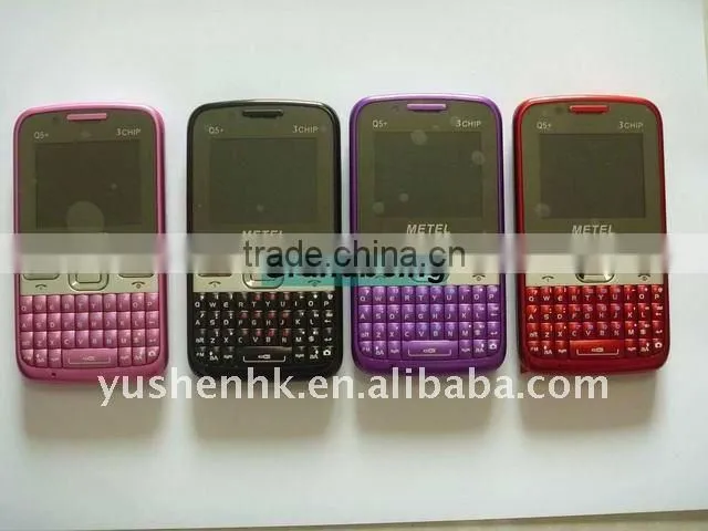 Q5 three sim three standby TV Qwerty mobile phone Russian 04