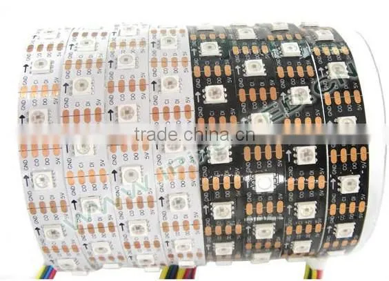 ws2812b chip led strip light flexible led strip lights 60leds/m