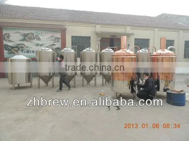 complete beer equipment/brewery system with CE certification