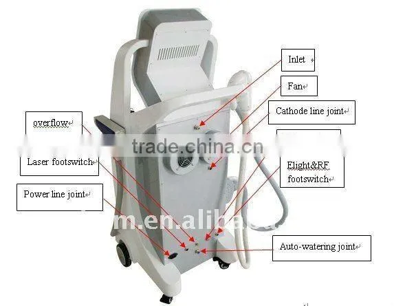 q awitched nd yag laser hair removal machine