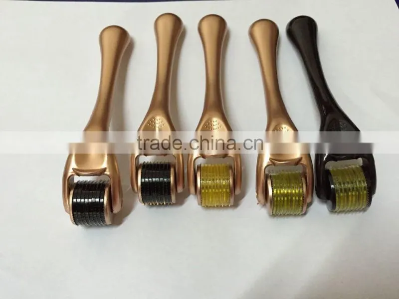 Microneedles for skin care, Derma Roller titanium needles