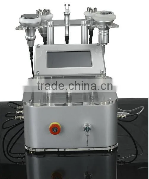 TSL-1112B Hot sale in Europe 5 in 1 ultrasound 5mhz multipolar rf tipolar rf cavitation anti cellulite vacuum machine
