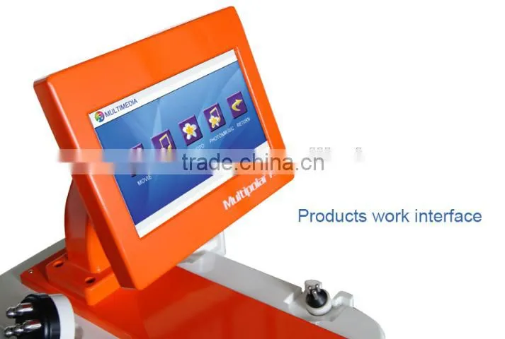 Multipolar RF slimming machine for face lifting and wrinkle removal