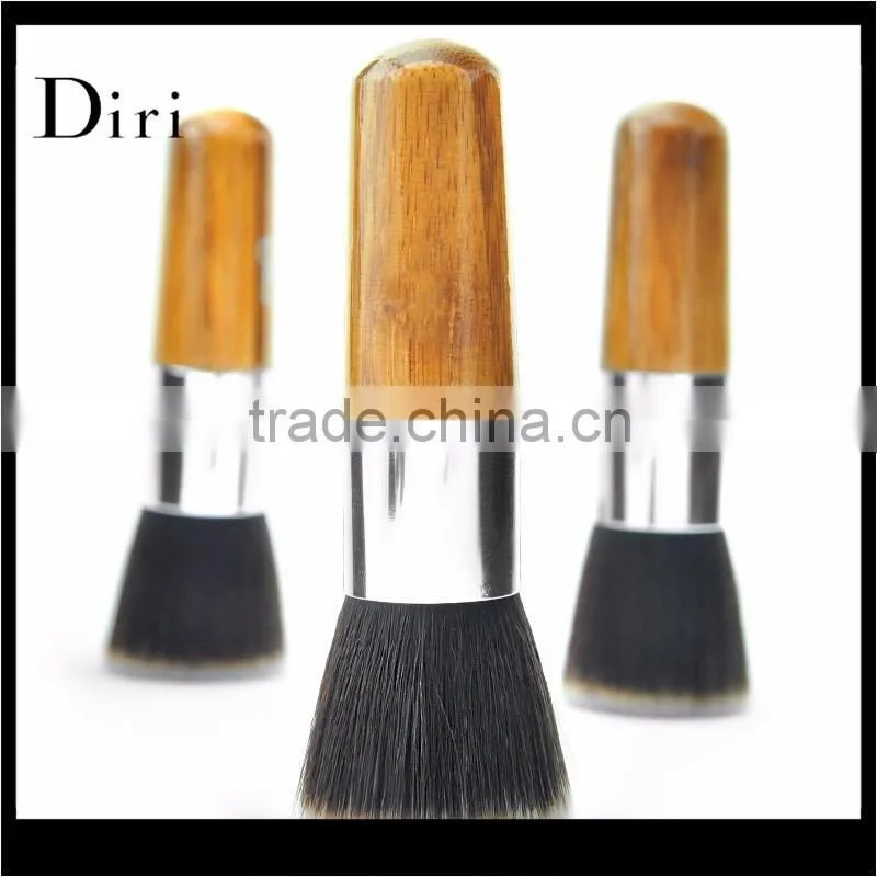Wood Mini Cosmetic Powder Makeup Brushes For Girl