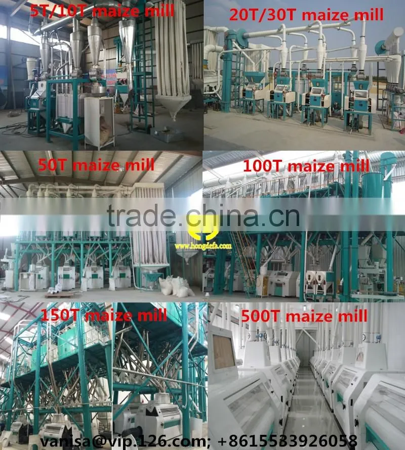 Africa Milling Machinery Maize Meal Flour Grits For Making Ugali/ Fufu