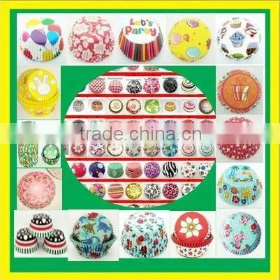 Factory Customed Family Reunion Party Baking Cups Cupcake Liners Muffin Cases