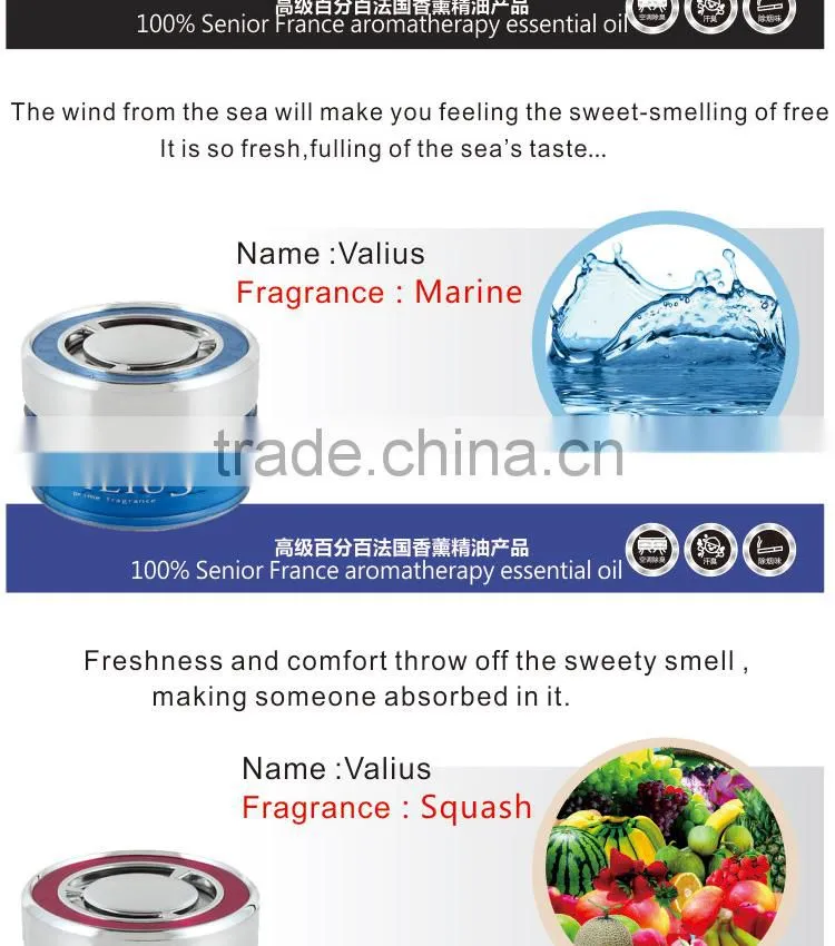 Glass bottle natural essential oil car air freshener wholesale