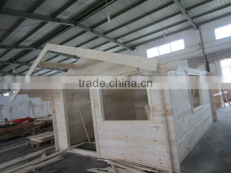 Artistic Wooden Selling Booth