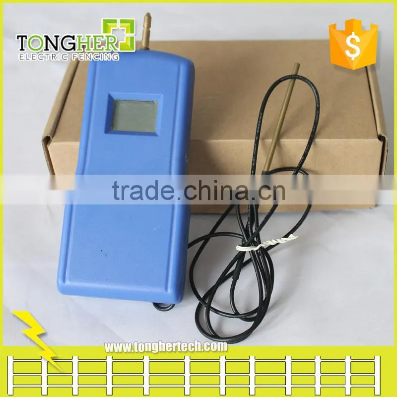 LCD electric fence voltmeter,solar fence tester,electric fence fault finder for livestock