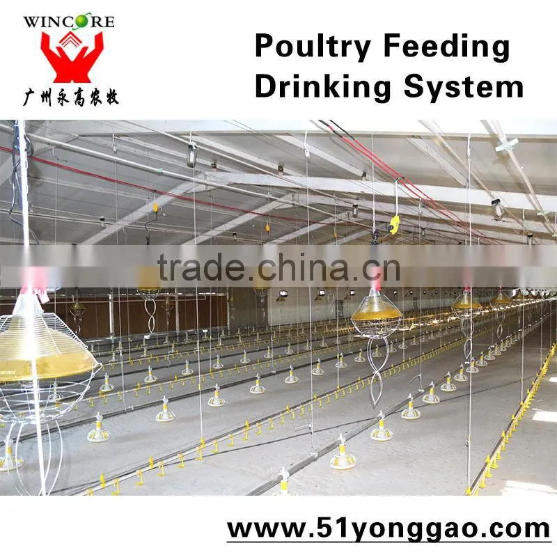 Poultry Liquid Cooling system Cooling Pad and Fan in Poultry Farm