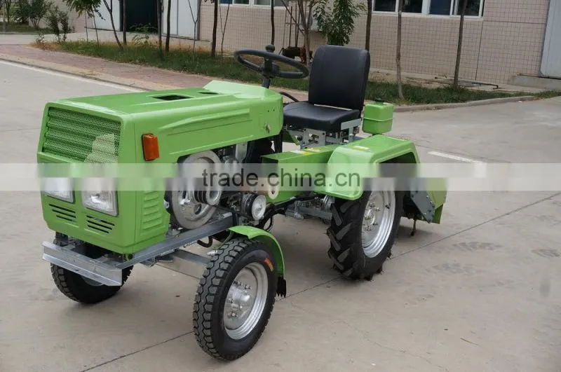 2014 hot sell model mini tractors with lawn mower