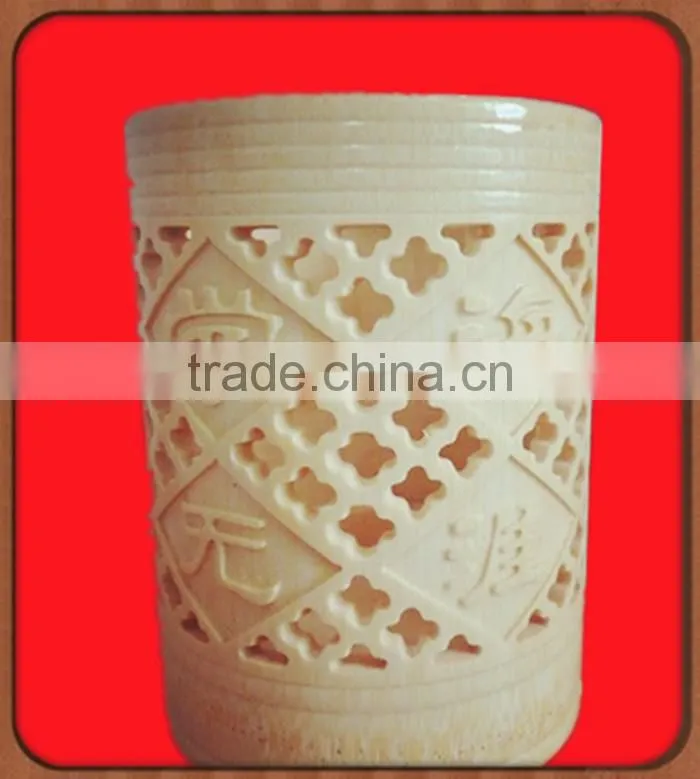 Best quality hard engraved bamboo tube