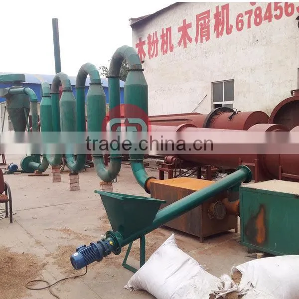 High quality easy operation wood chips airflow dryer