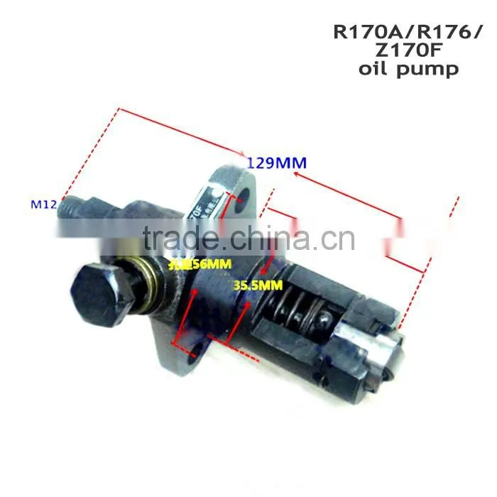 Agriculture diesel engine spare parts R170A oil pump assembly