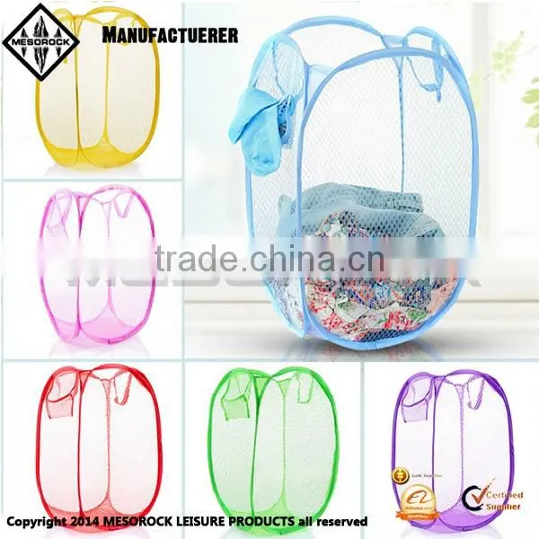 Wholesale large size colorful custom toy organizer folding basket organizer