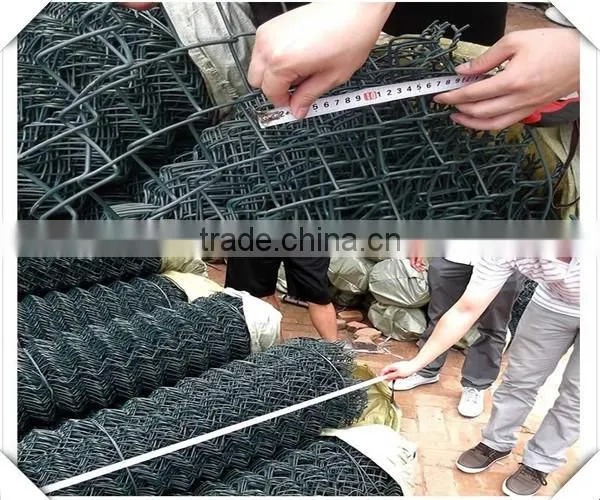 high quality galvanized chain link fence for sale / garden fence chain link fence for sale