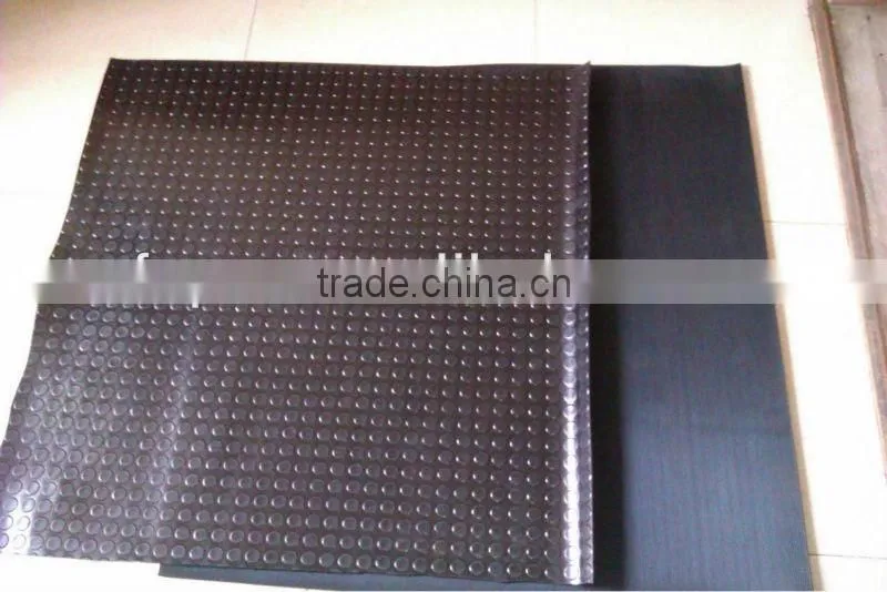 3mm round stud rubber mat /rubber sheet/rubbr flooring