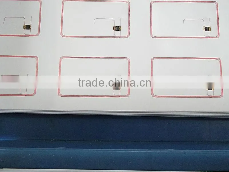 pvc 1k proximity card inlay for smart card factory