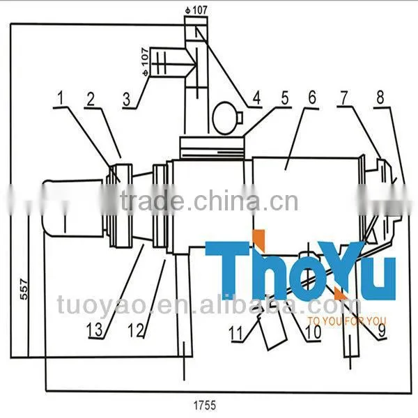 Advanced Technology Animal Manure Solid Liquid Separating Machine