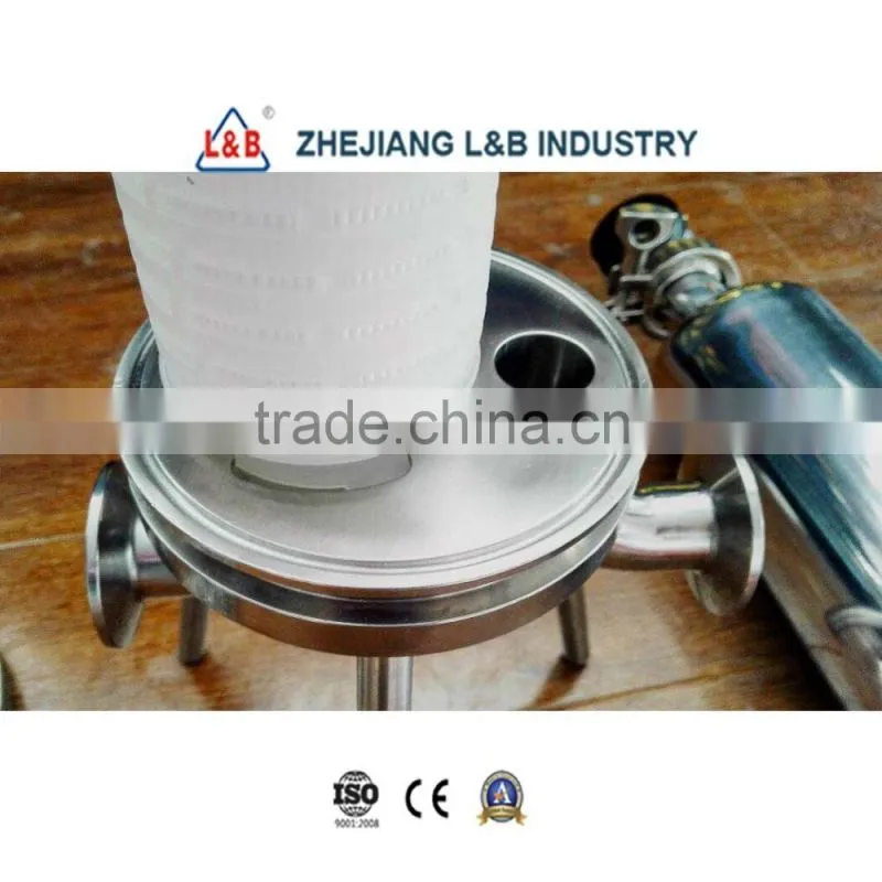 Hygienic Inox Pharmaceutical Fluid Microporous Membrane Filter
