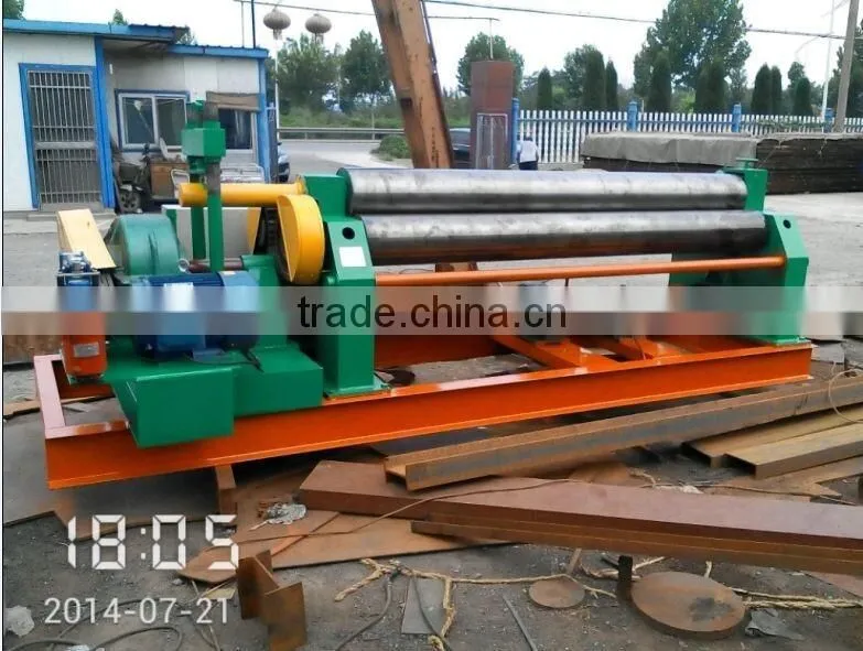 Hot sale three-roller plate roll W11-3*1300