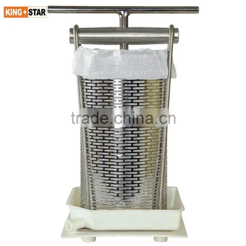 Stainless Steel Tabletop Fruit Press 1.25Gallon