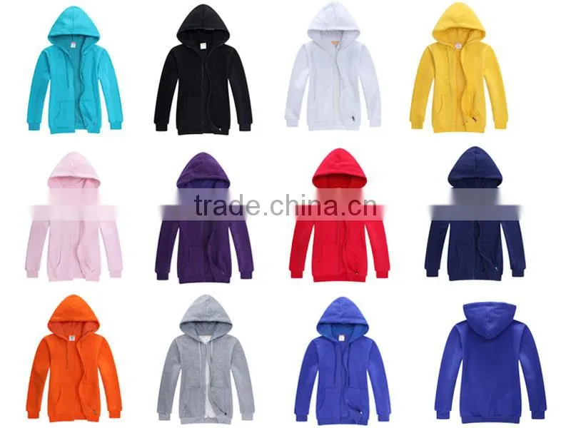 2015 sublimation combed cotton Sweatshirts hoodie manufacturers wholesale plain black hoodie