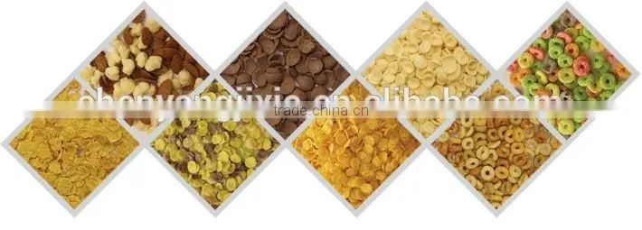 breakfast corn flakes making machine