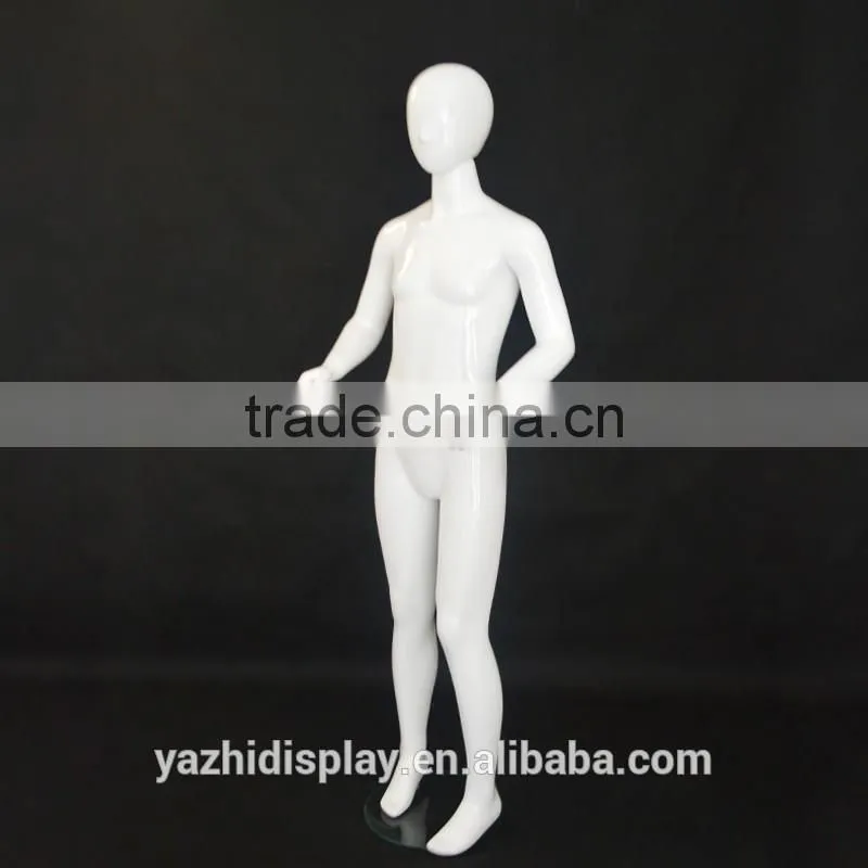 Removeable head teenage boy mannequin for clothes display