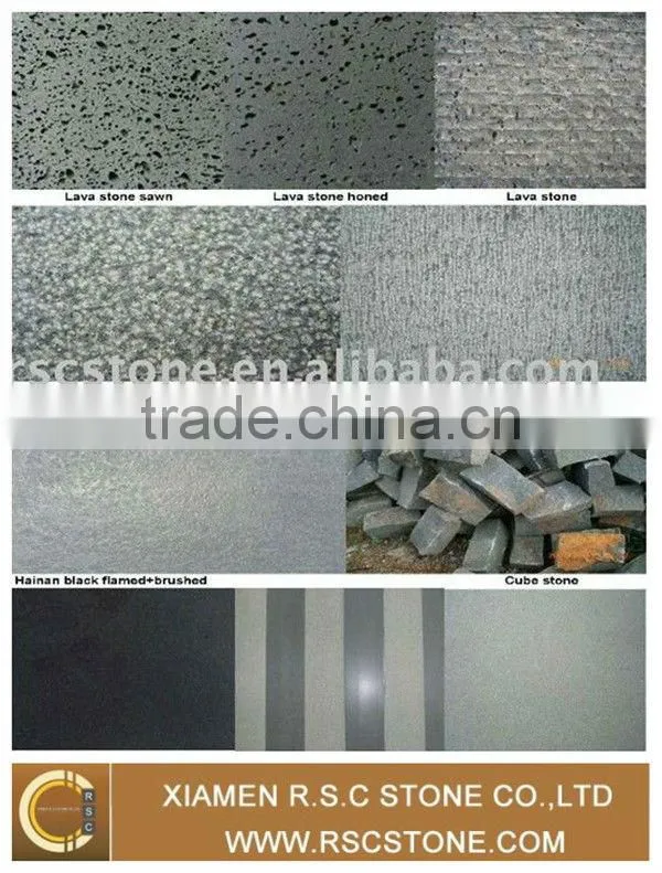 Natural basalt stone & Lava basalt from China