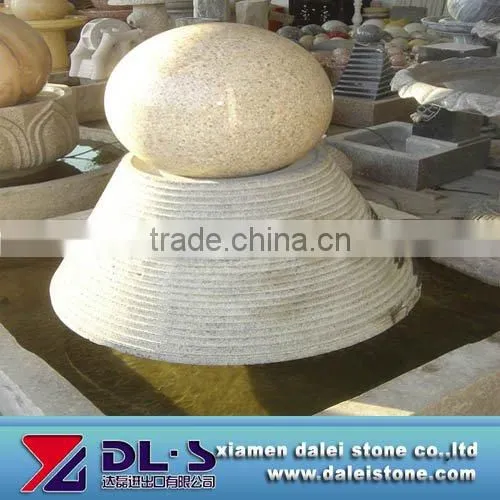 Stone sphere fountains