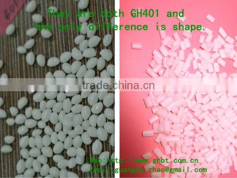 100% eco-friendly plastic material polylactide pla pellet GH401 for injection molding