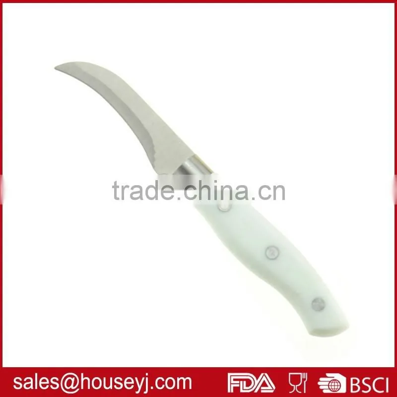 Set of 5pcs knife set color handle kitchen knife with EVA box packing