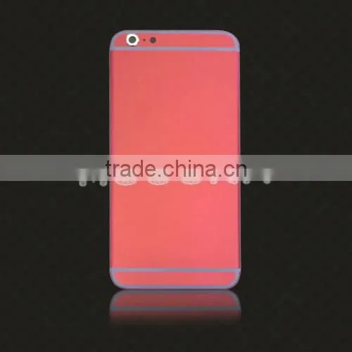 For iphone6 plus matt housing, colorful housing back case, black matt housing for iphone6 plus