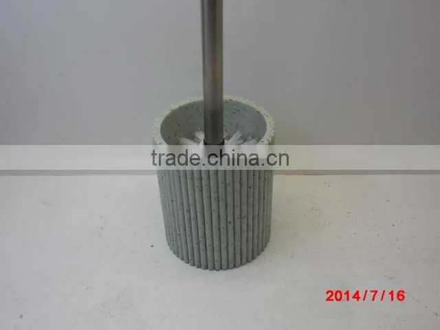 Unique sandstone toliet brush holder with high quality water-proof effect for factory promotion