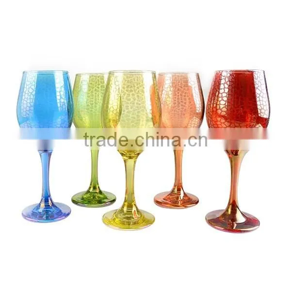 colorful beautiful tumbler glass stemless glass fairy drinking glass