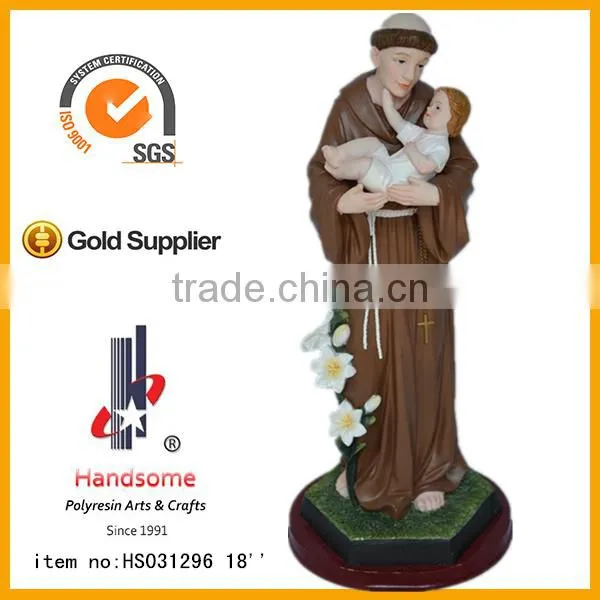 8INCH Polyresin Religious Craft Catholic Saint Anthony