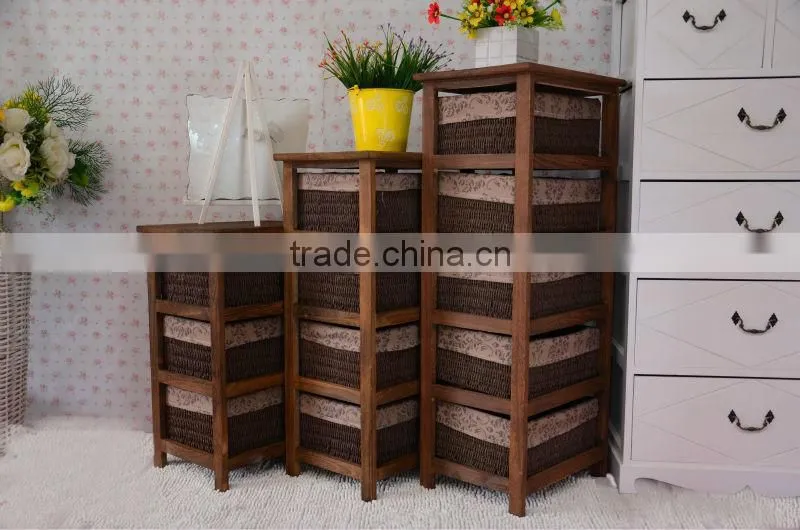 Wholesale wooden cabinet with drawers