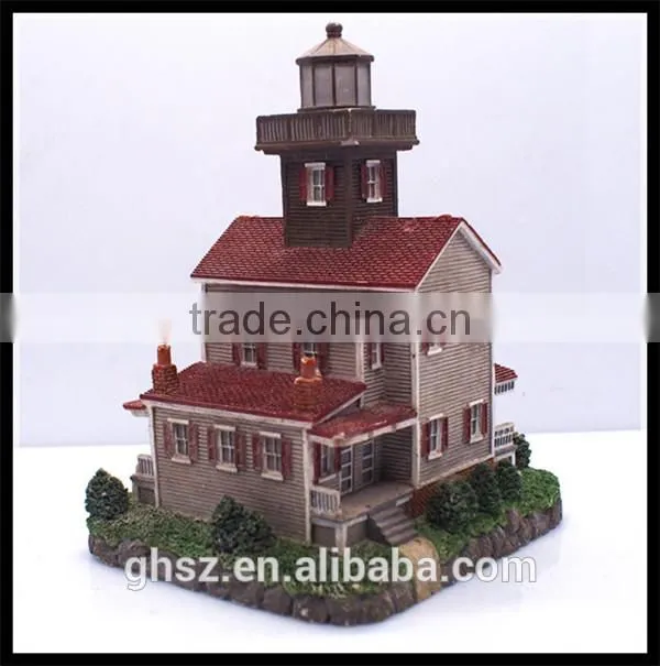 Wholesale custom resin famous buildings scale architectural models