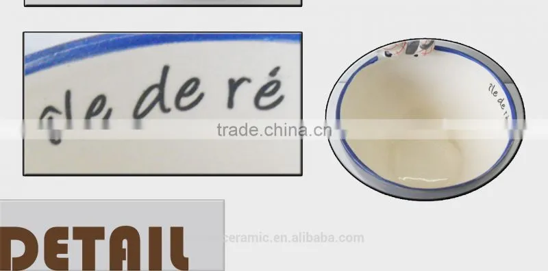 simple bloom oversized ceramic donkey bowl