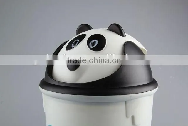 Rubbish Bin Household Garbage Can/Animal Design Plastic Trash Can