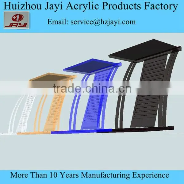 New Product Acrylic Lectern podium,Frosted Acrylic Lectern Podium