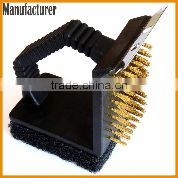 manufacturer for 3-sided grill brush