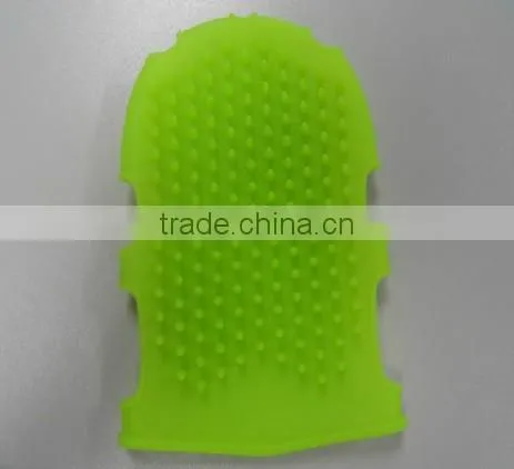 Pet supplies brush dog bath brush rubber toe dog supplies dog gloves for shower