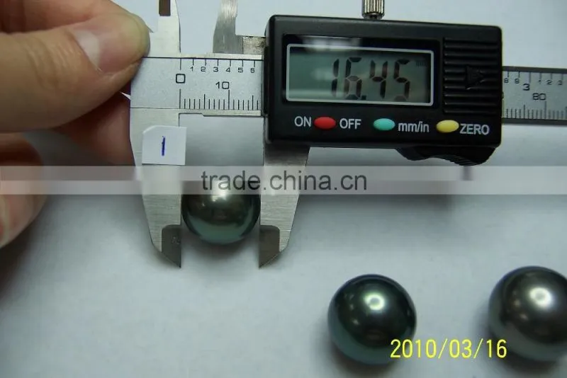 wholesale 16-17mm AAA peacock round south sea pearl