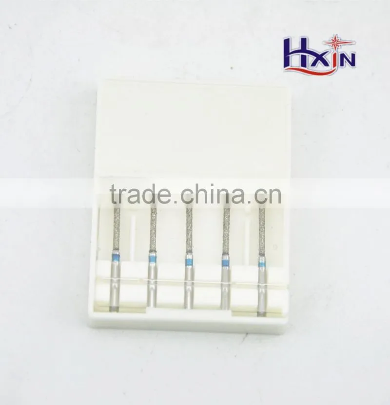 Mini electroplated diamond dental polishing bur set