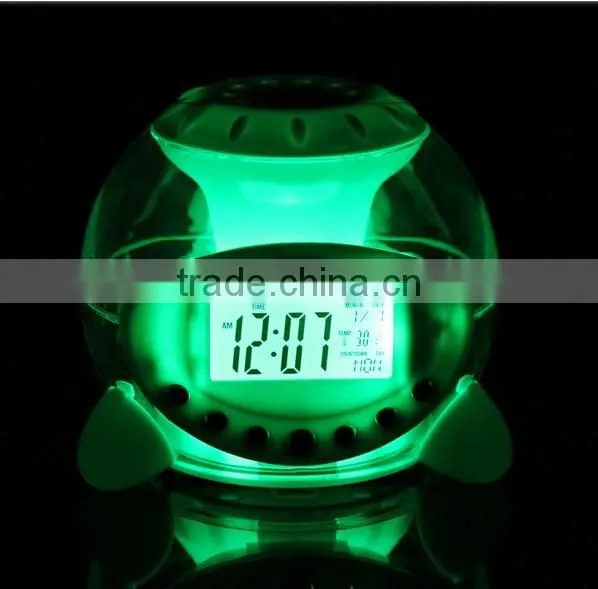 6 Color Natural Sound Calendar Thermometer Countdown clock